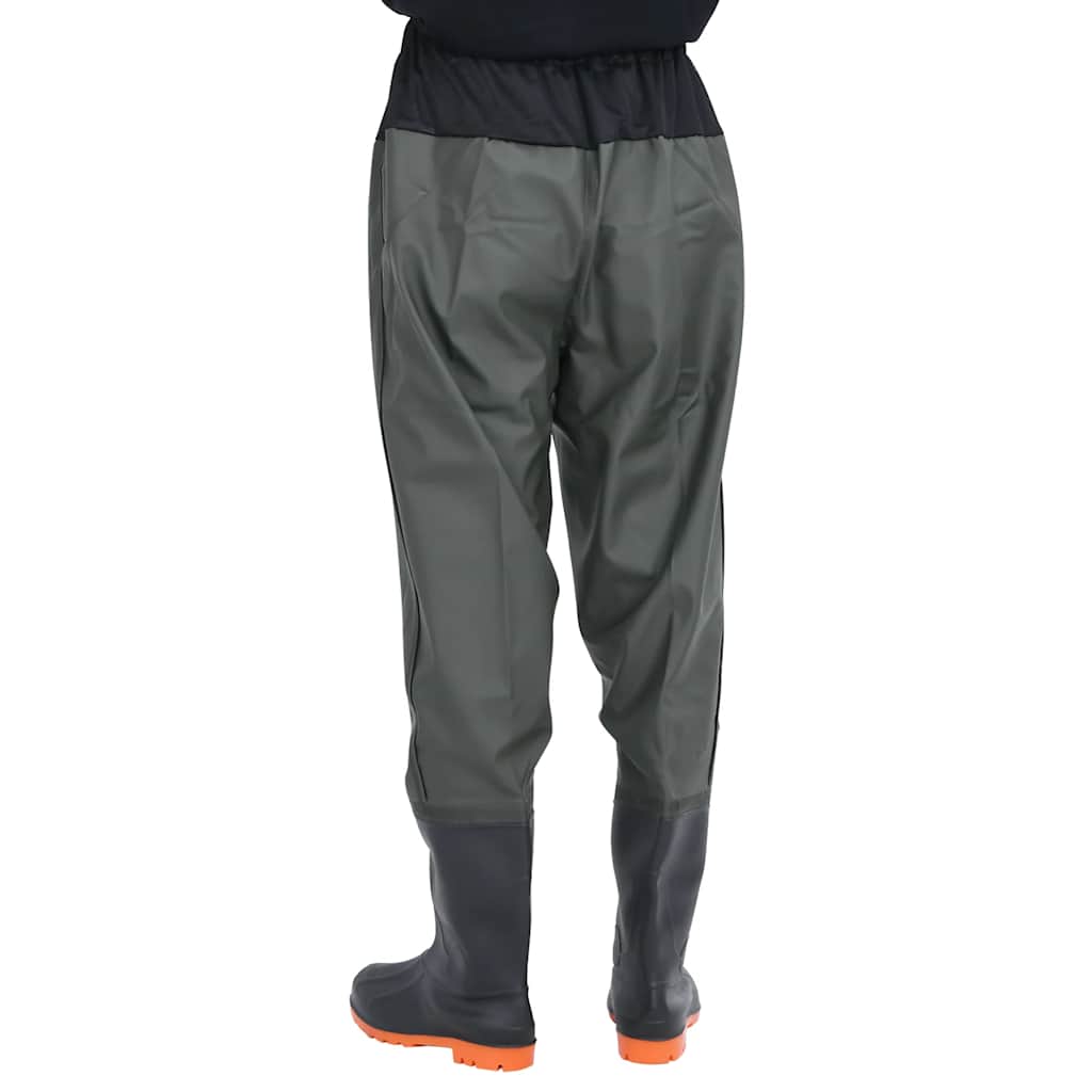 waist waders med støvler str. 39 mørkegrøn