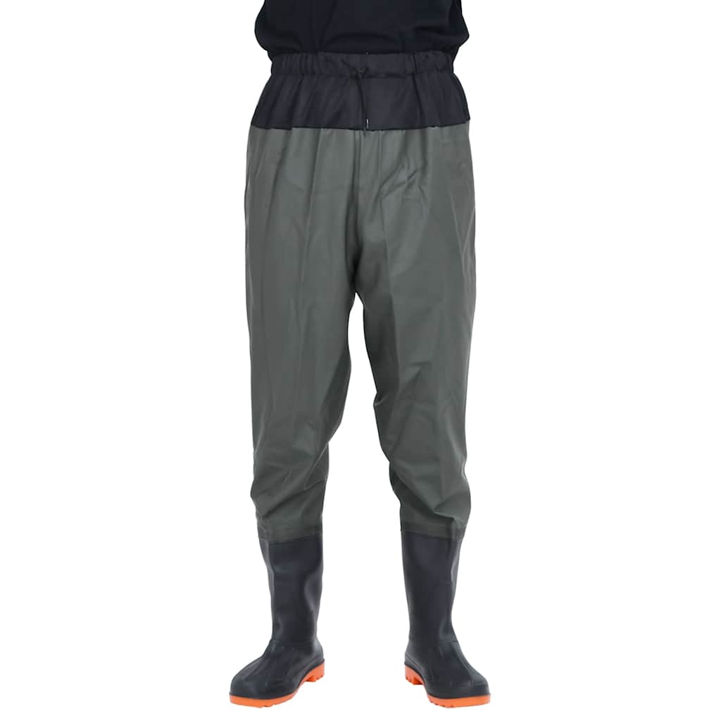 waist waders med støvler str. 40 mørkegrøn