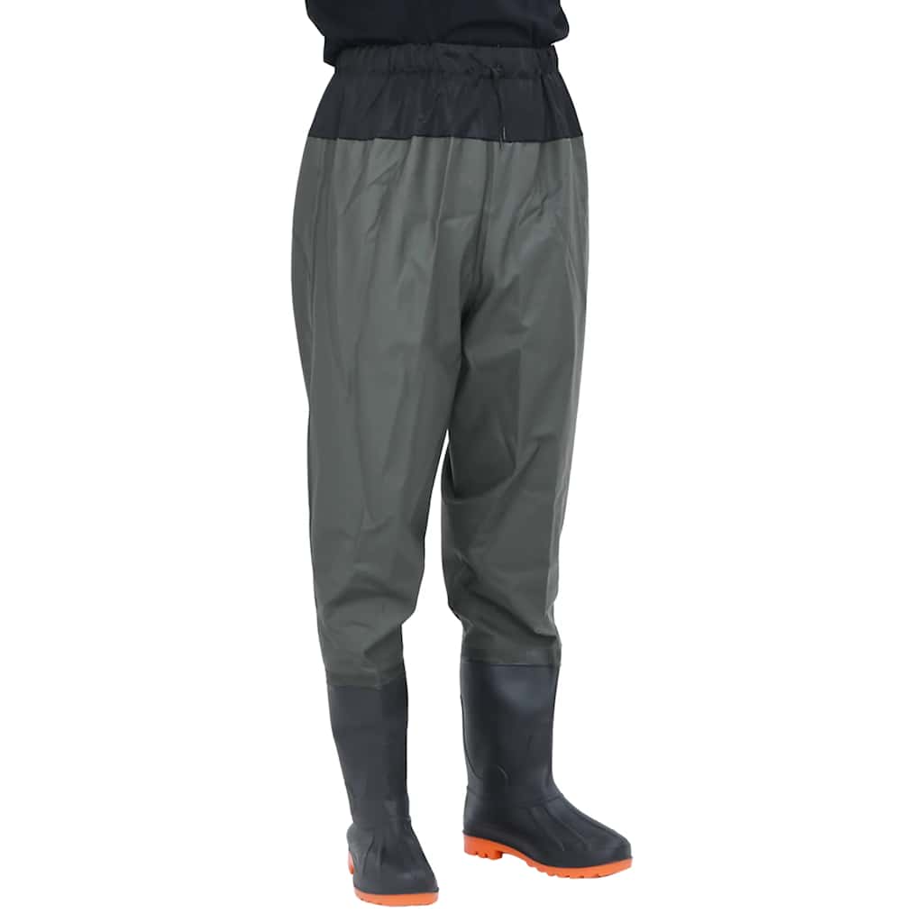 waist waders med støvler str. 41 mørkegrøn