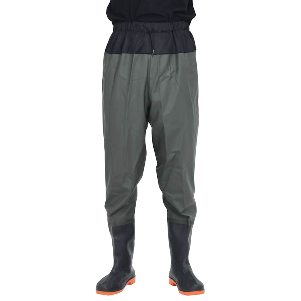 waist waders med støvler str. 41 mørkegrøn