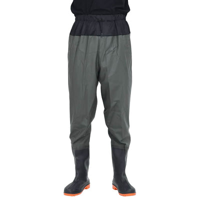 waist waders med støvler str. 41 mørkegrøn