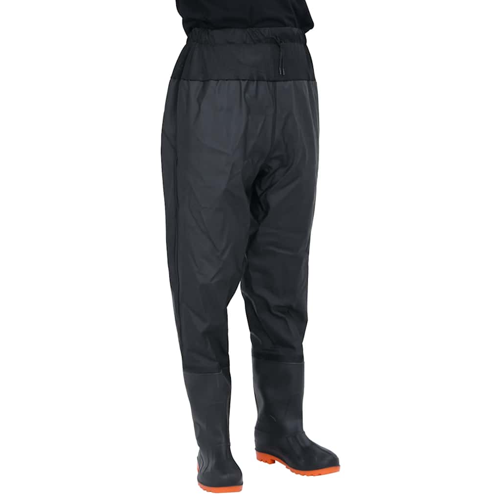 waist waders med støvler str. 39 sort
