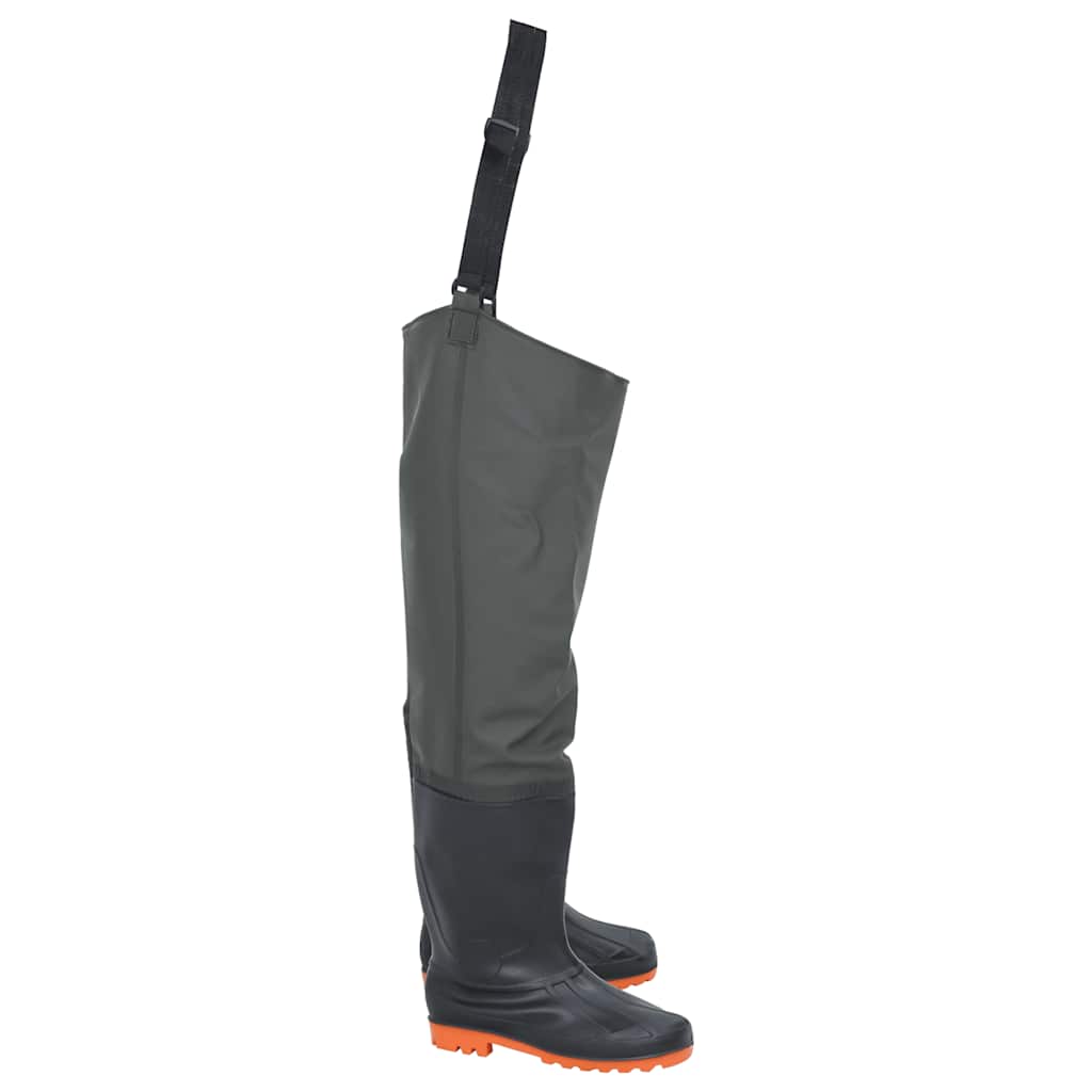 hip waders str. 44 mørkegrøn