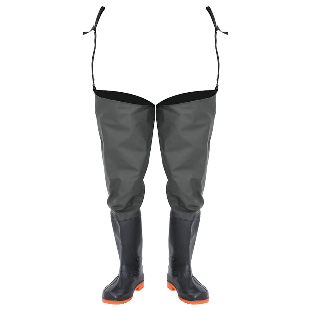 hip waders str. 46 mørkegrøn