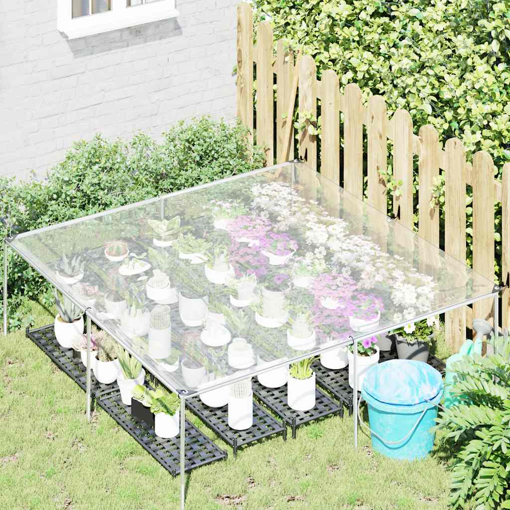 klar presenning med øjer 2x2 m polyethylen