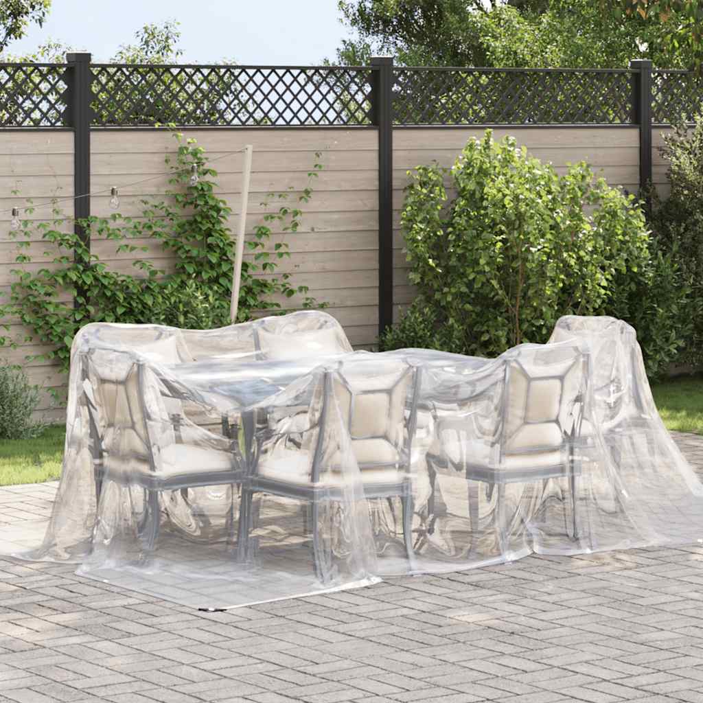 klar presenning med øjer 3x4 m polyethylen