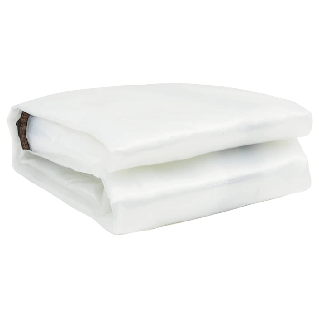 klar presenning med øjer 1x6 m polyethylen