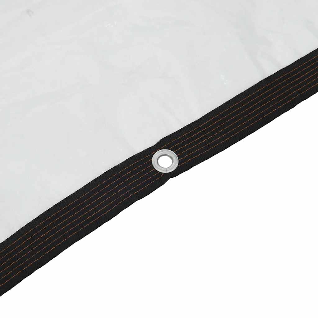 klar presenning med øjer 1x12 m polyethylen