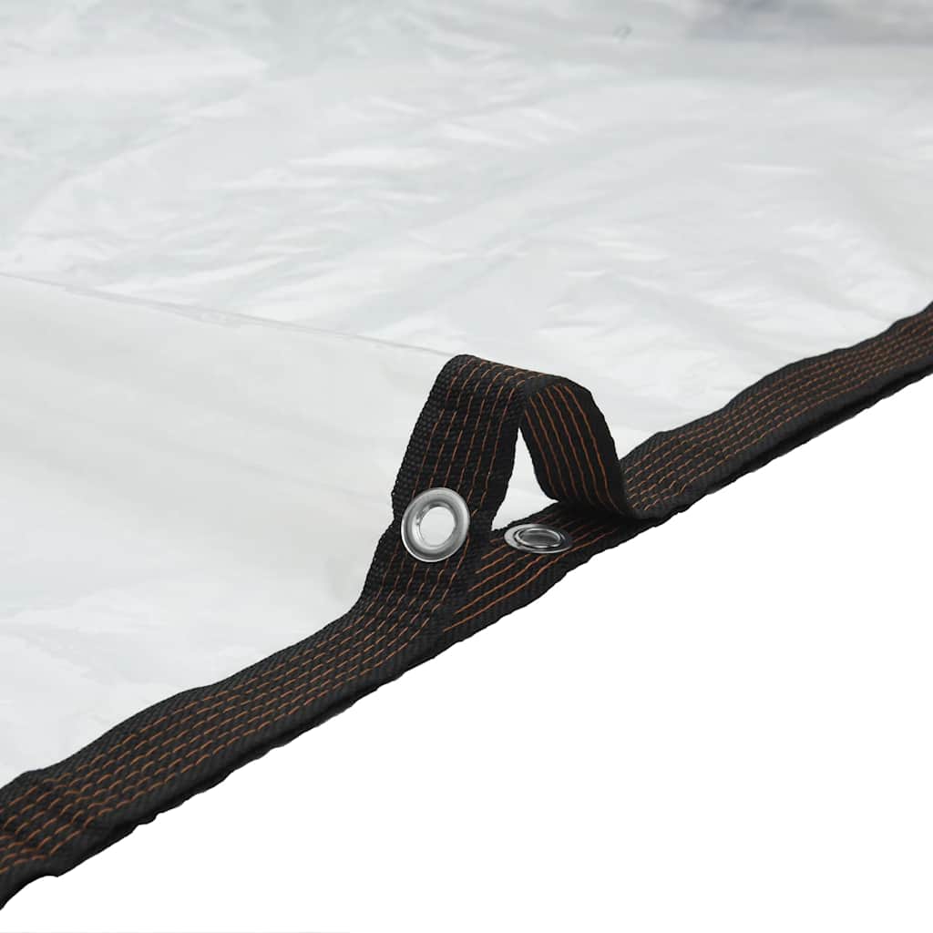 klar presenning med øjer 2x6 m polyethylen