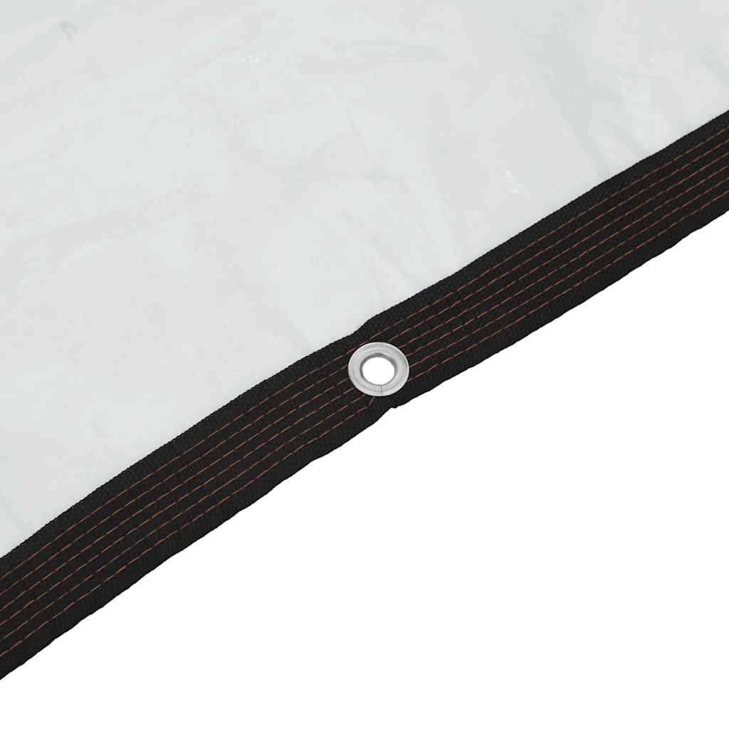 klar presenning med øjer 8x12 m polyethylen
