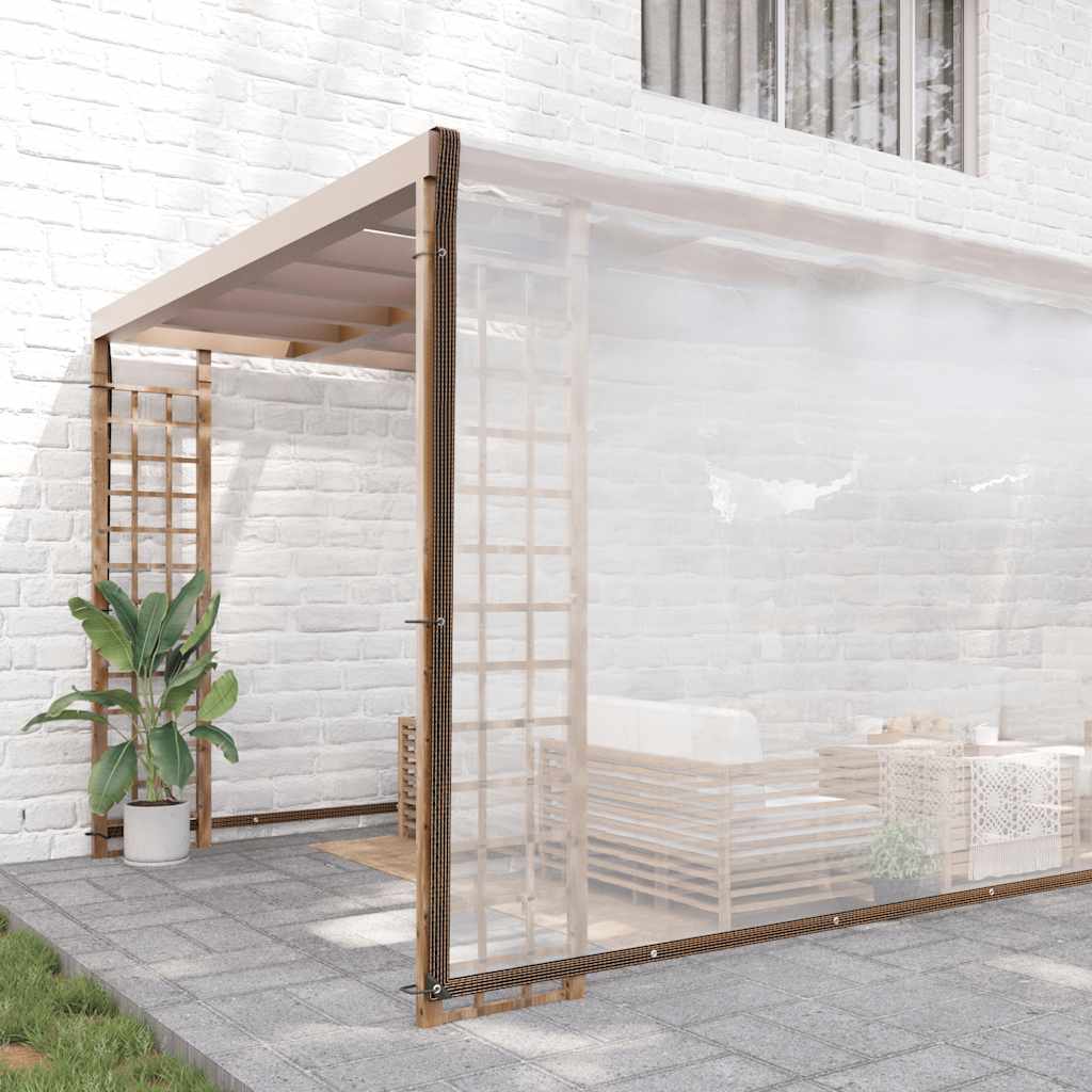klar presenning med øjer 8x12 m polyethylen