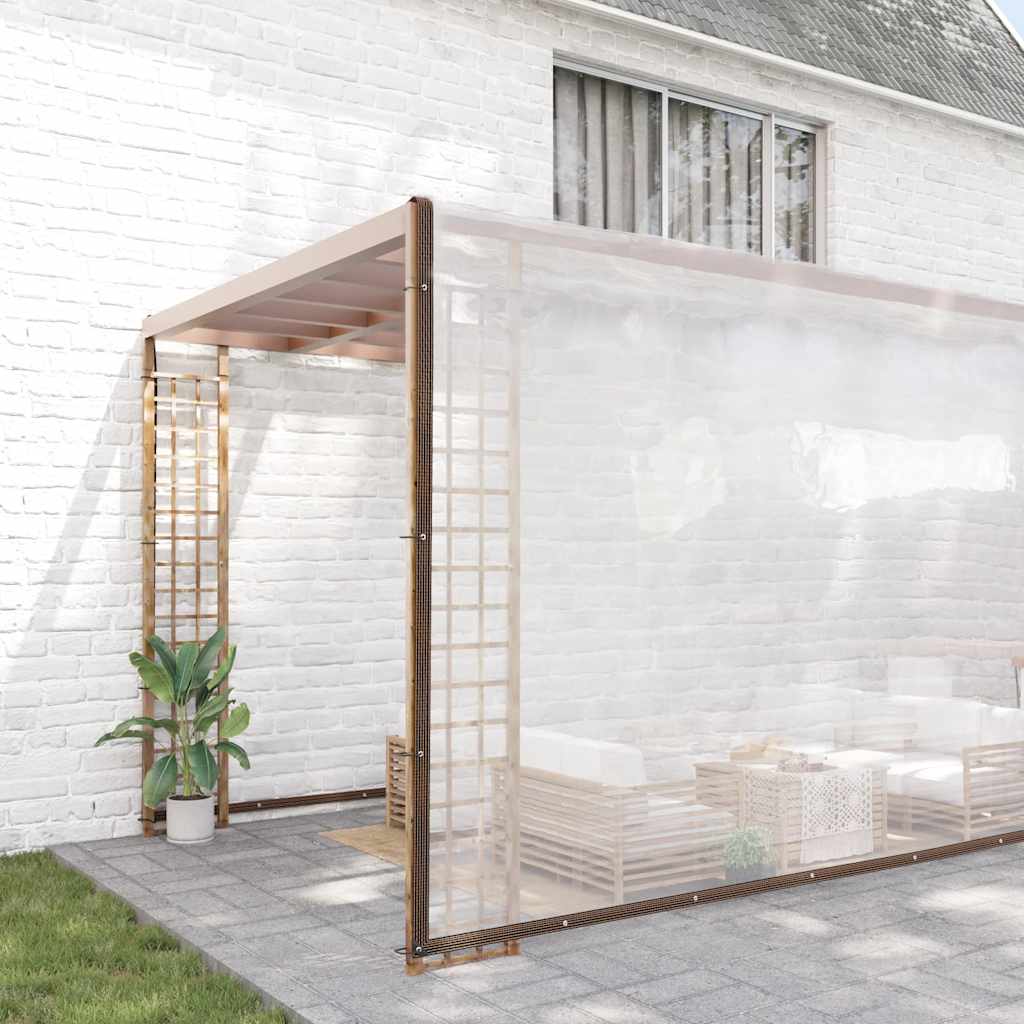 klar presenning med øjer 10x12 m polyethylen