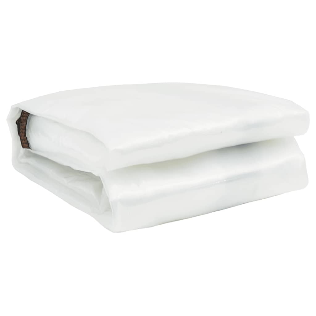 klar presenning med øjer 12x12 m polyethylen