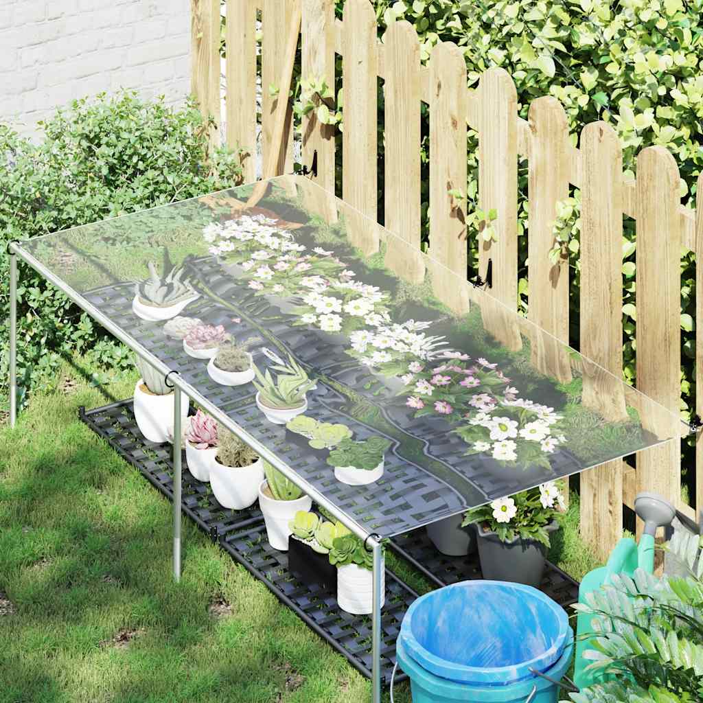 klar presenning med øjer 1x2 m PVC