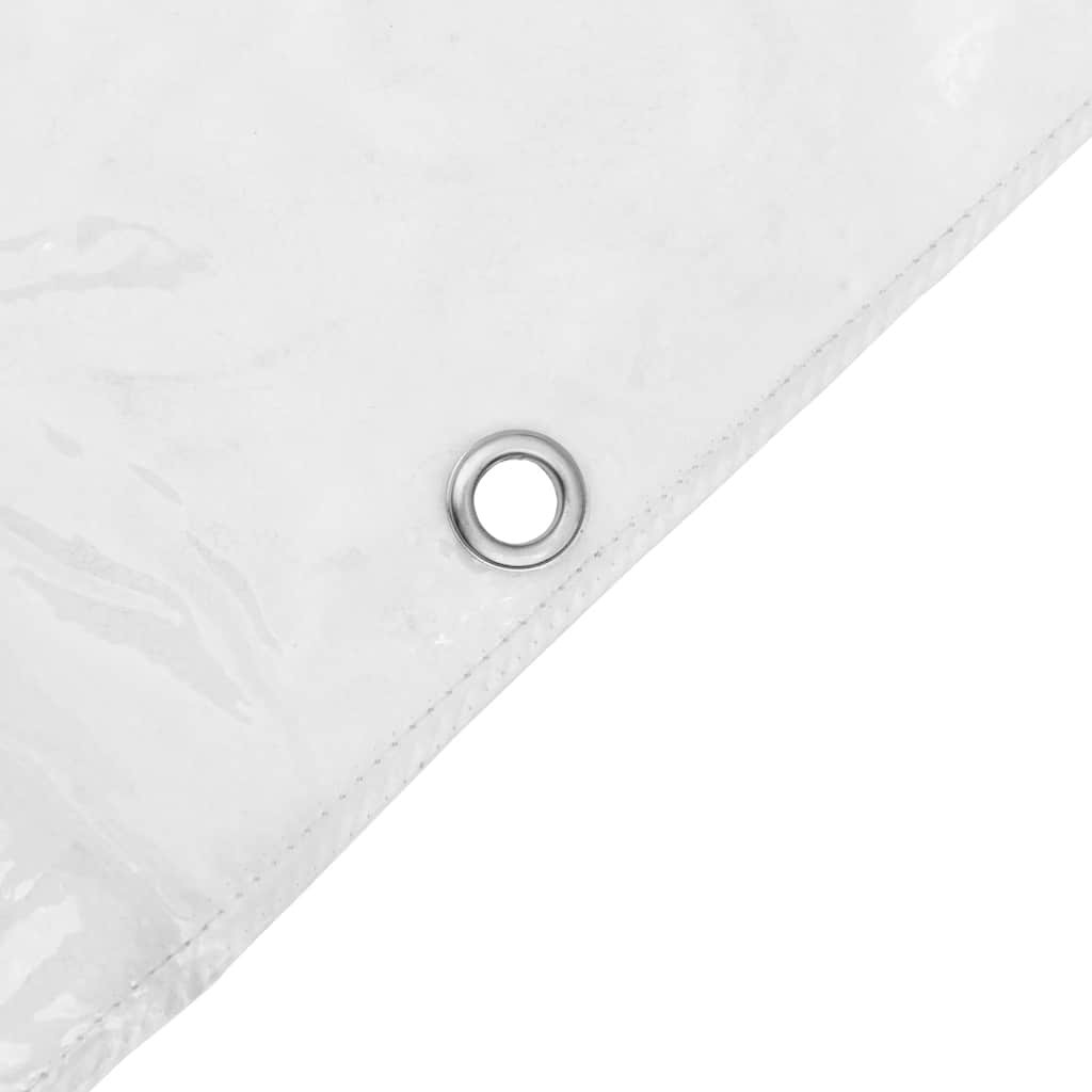 klar presenning med øjer 1x2 m PVC