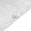 klar presenning med øjer 1x12 m PVC