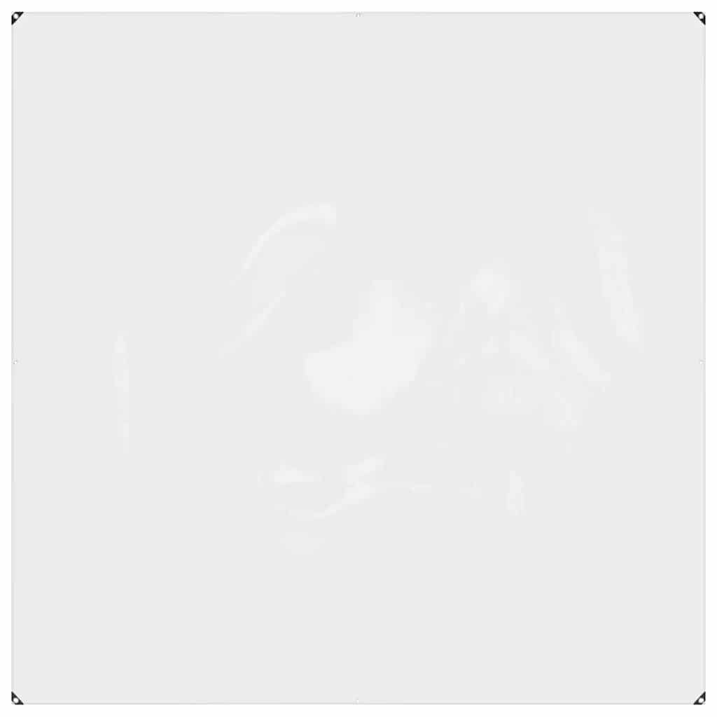 klar presenning med øjer 2x2 m PVC