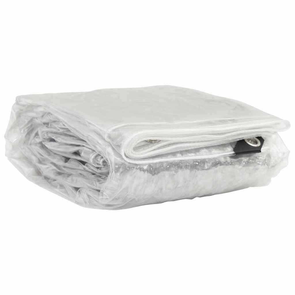 klar presenning med øjer 2x5 m PVC
