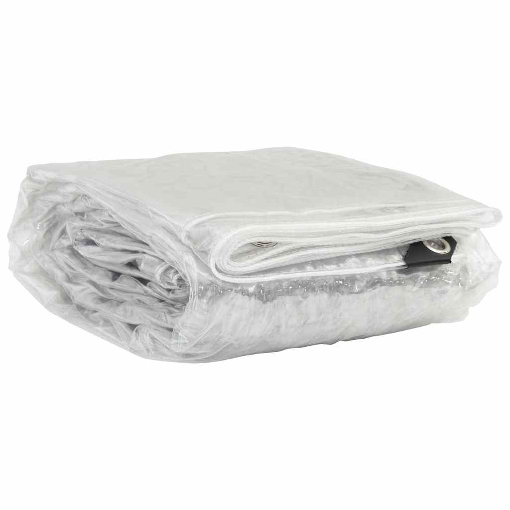 klar presenning med øjer 3x5 m PVC
