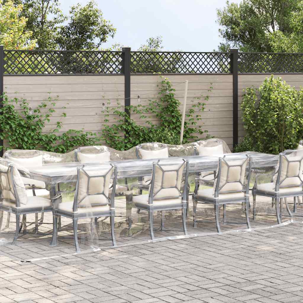 klar presenning med øjer 3x10 m PVC