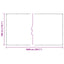 klar presenning med øjer 3x10 m PVC