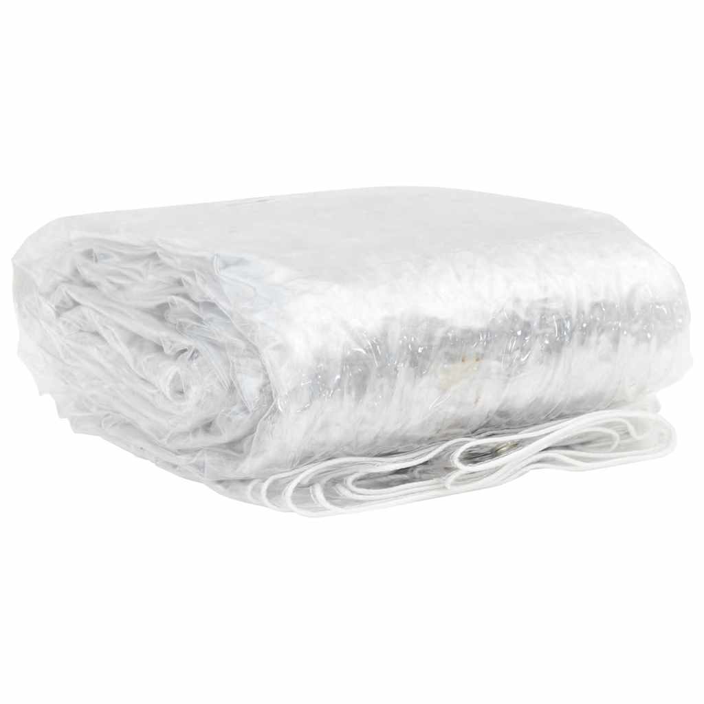 klar presenning med øjer 4x12 m PVC