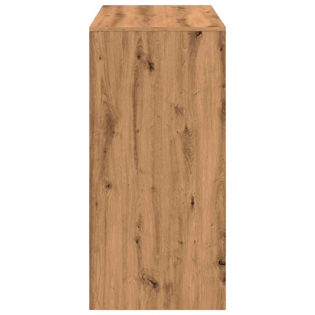 barbord 102x50x103,5 cm konstrueret træ gammelt trælook