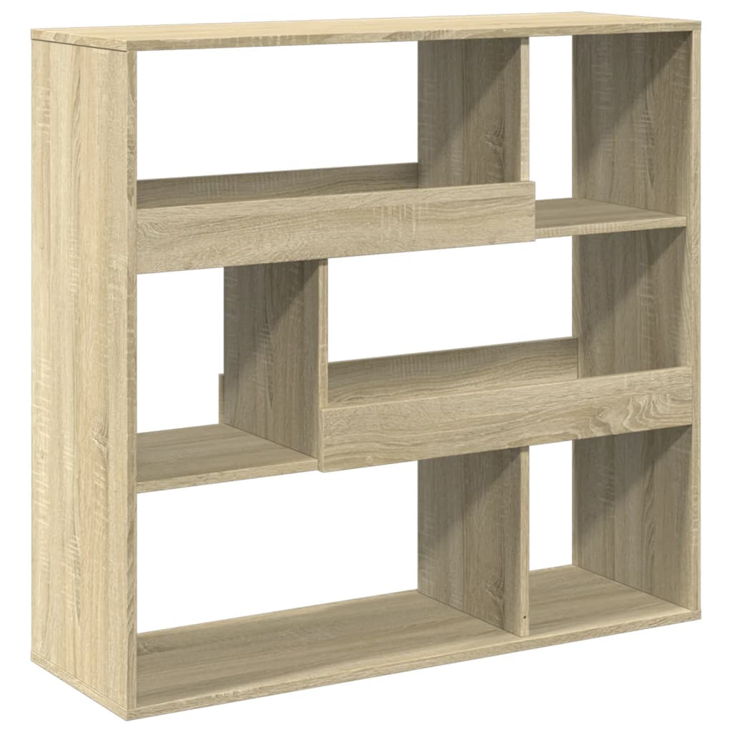 bogreol/rumdeler 100x33x94,5 cm sonoma-eg