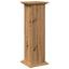 piedestal med opbevaring 31x30x90 cm konstrueret træ kunsteg
