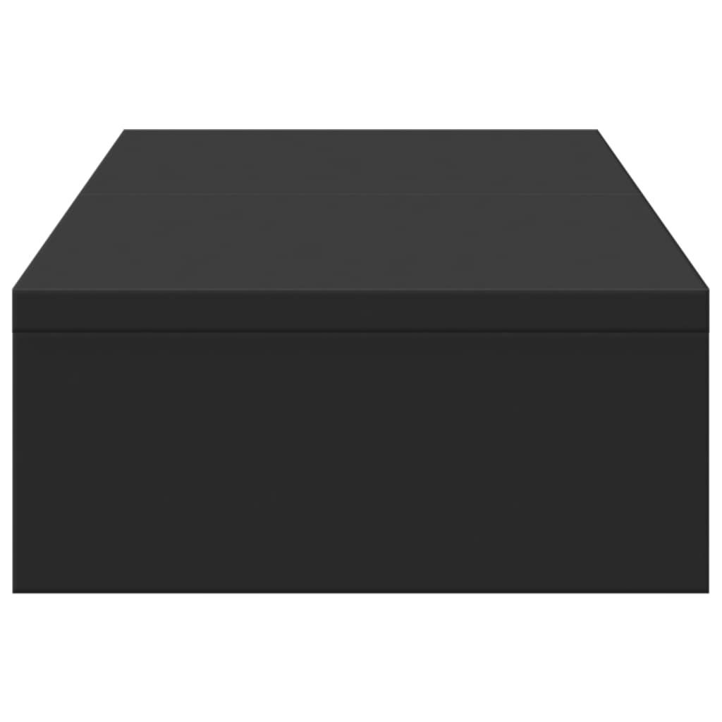 skærmholder 60x24x10,5 cm justerbar konstrueret træ sort