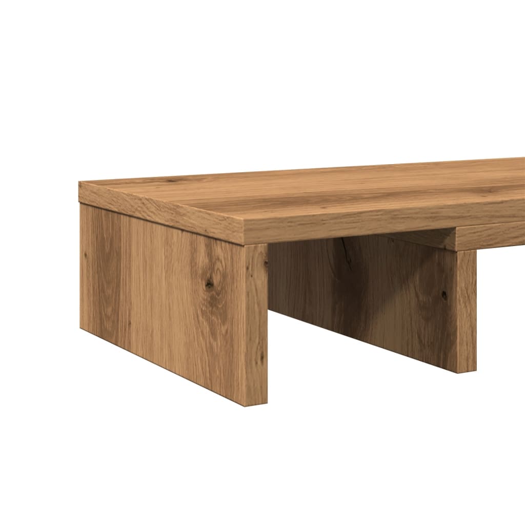 skærmholder 60x24x10,5 cm konstrueret træ kunsteg