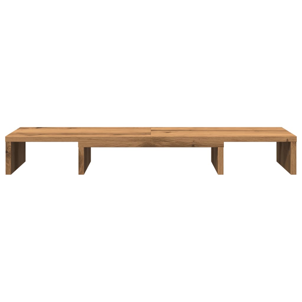 skærmholder 80x24x10,5 cm justerbar konstrueret træ kunsteg