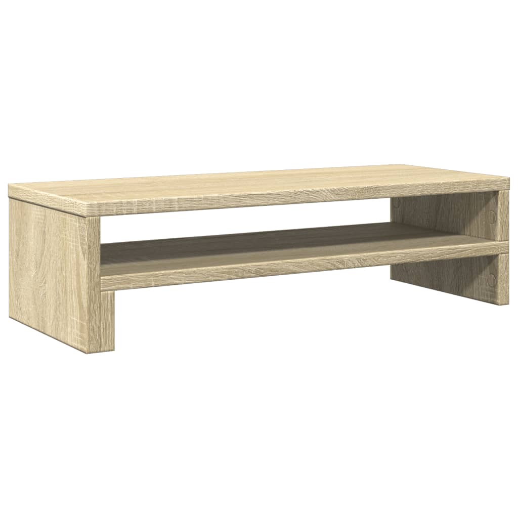 skærmholder 54x22x15 cm konstrueret træ sonoma-eg