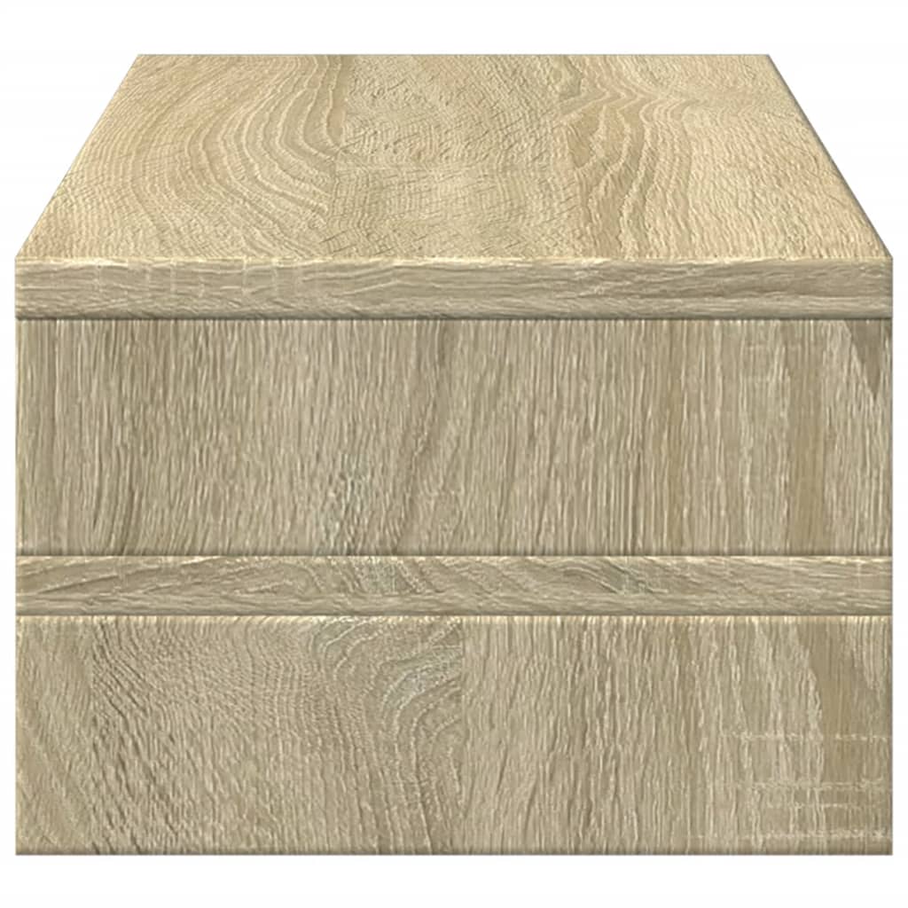 skærmholder 54x22x15 cm konstrueret træ sonoma-eg