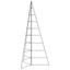 dekorationstræ 210 cm metal sort