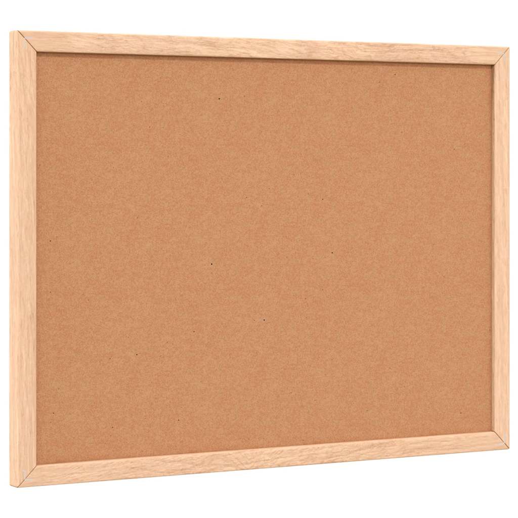 kridttavle med ramme af massivt fyrretræ 40x30 cm sort