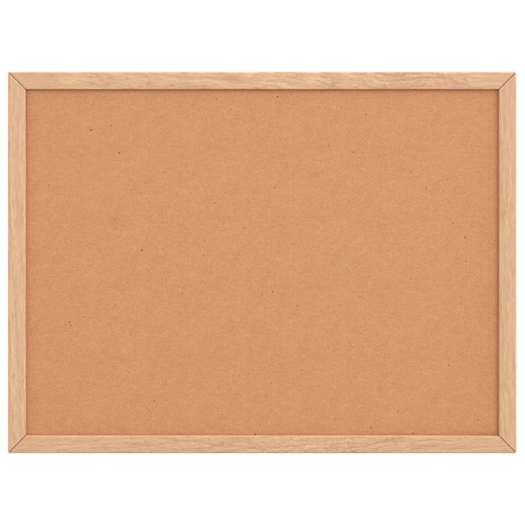 korktavle med ramme af massivt fyrretræ 40x30 cm
