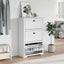 skoreol BODO 80x35x118 cm hvid