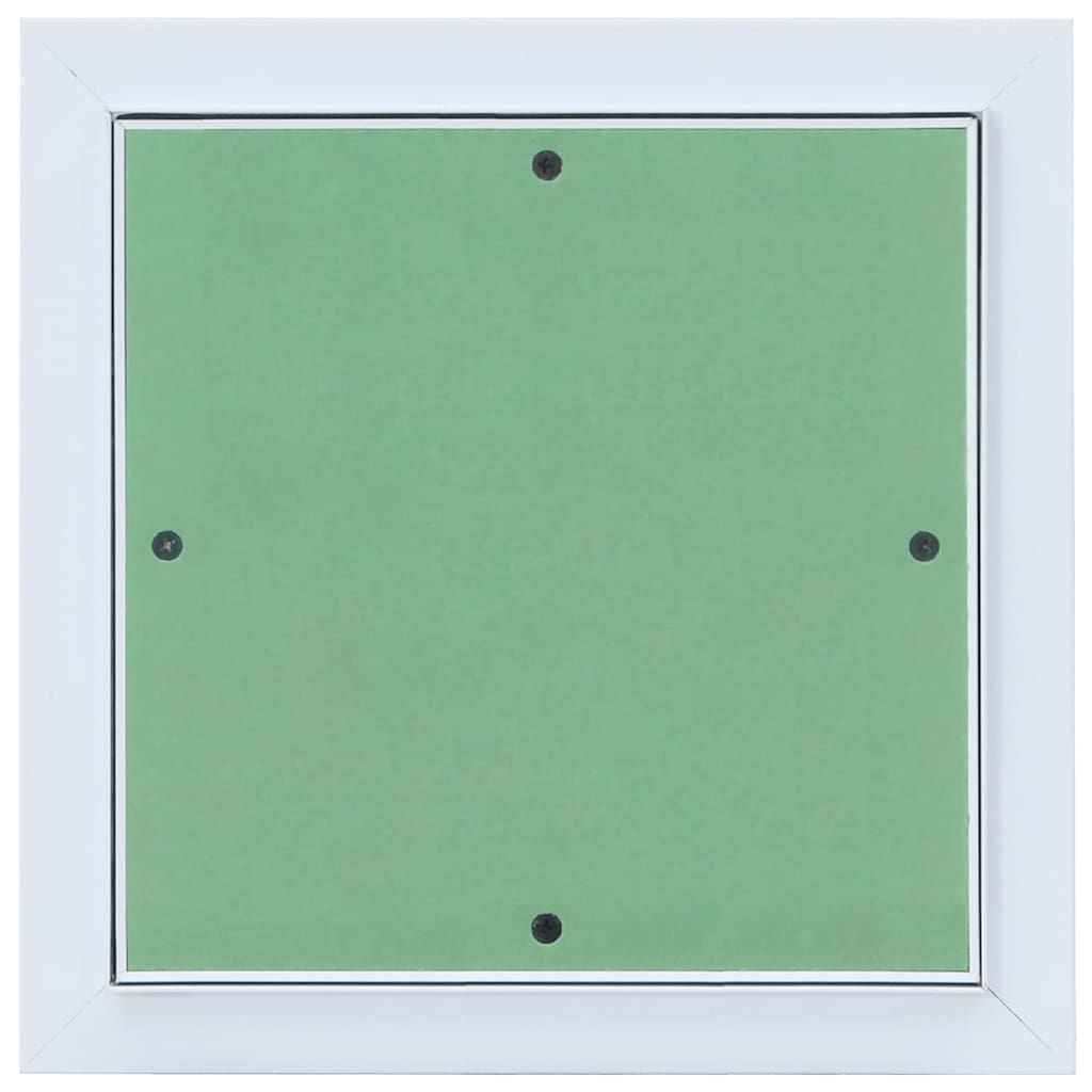 Adgangspanel Grøn og Sølv 30 x 30 cm Aluminium og gipsplade