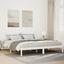 ekstra lang sengeramme uden madras 180x210 cm massivt fyrretræ