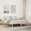 ekstra lang sengeramme uden madras 140x220 cm massivt fyrretræ