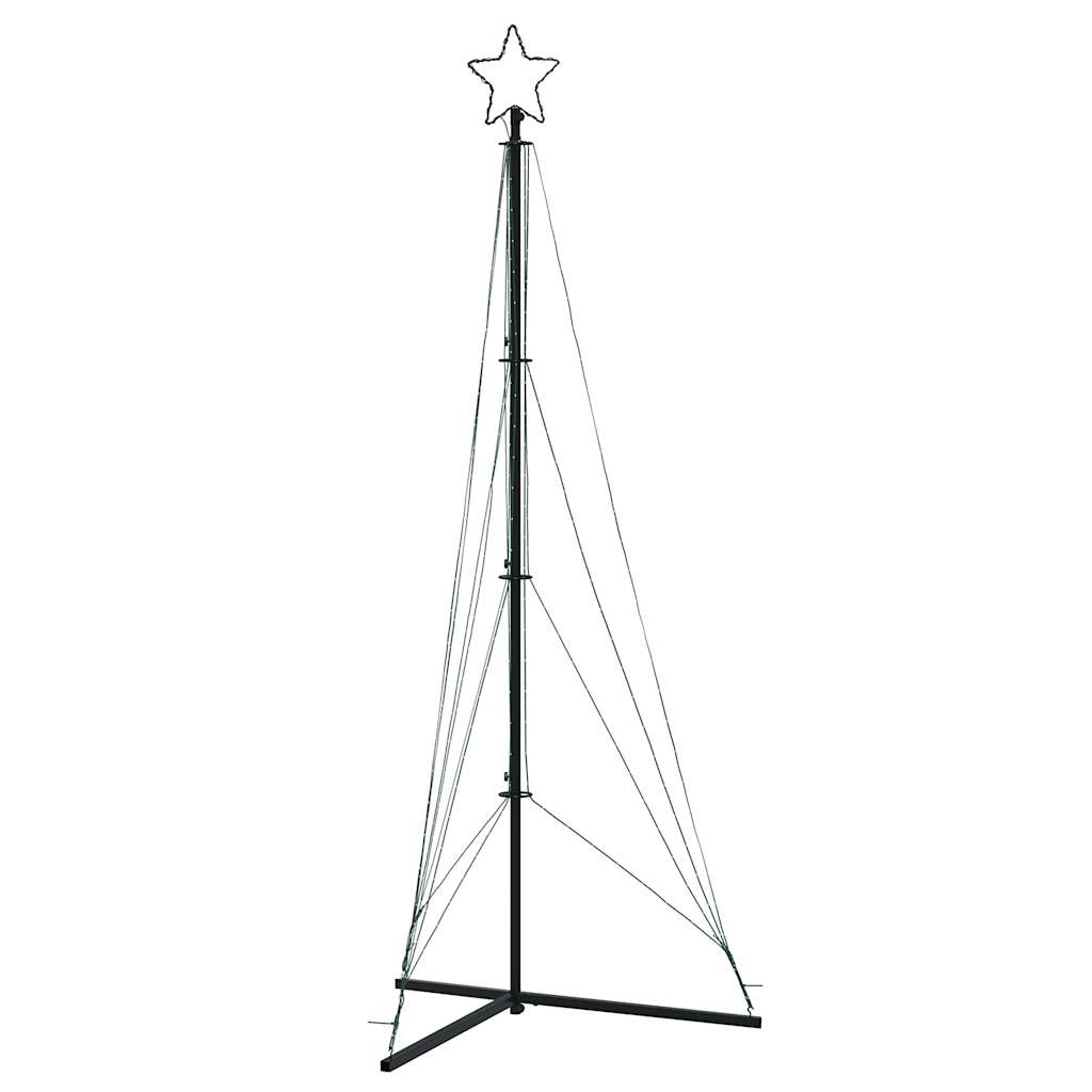 LED-juletræ 483 LED'er 240 cm varmt hvidt lys