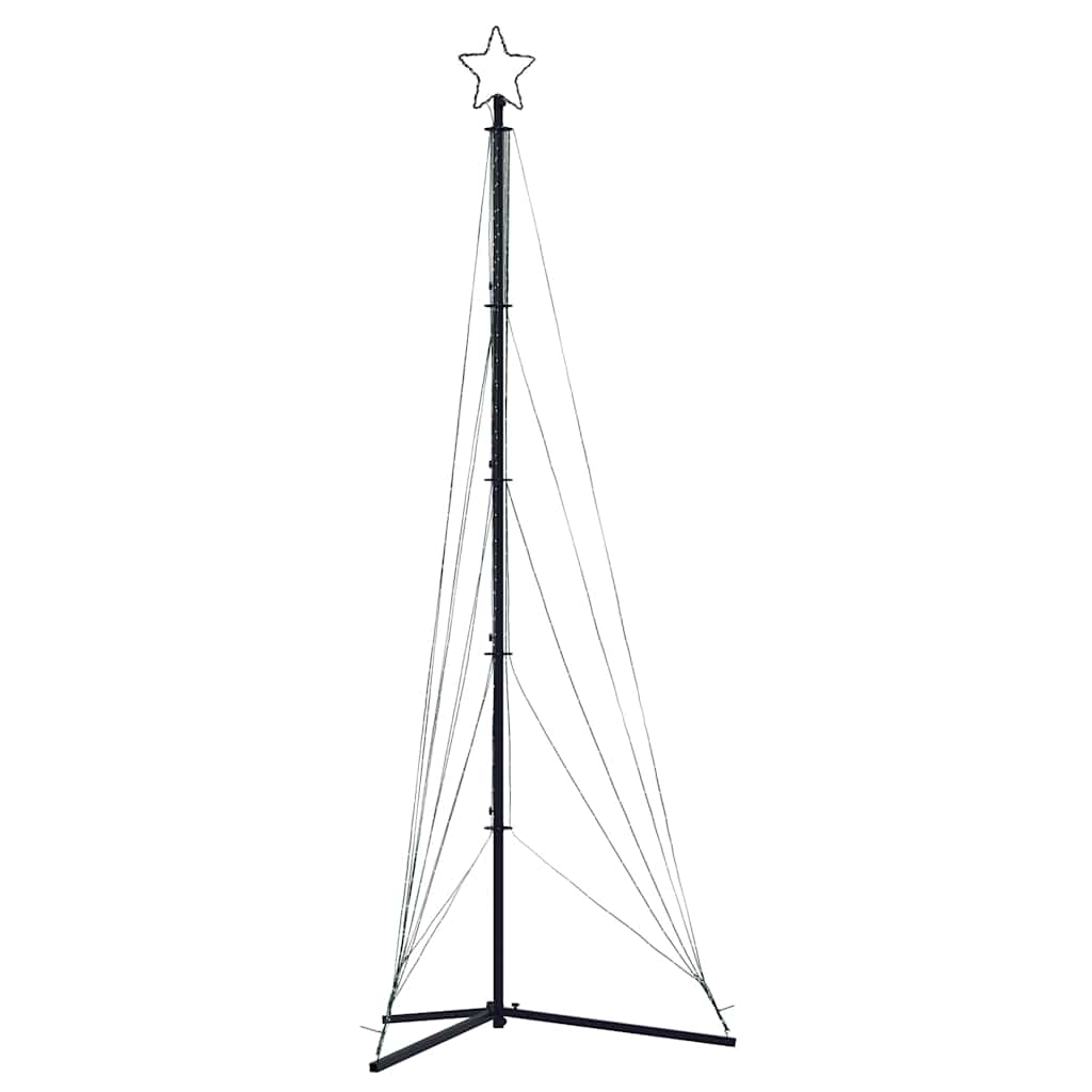 LED-juletræ 525 LED'er 302 cm varmt hvidt lys