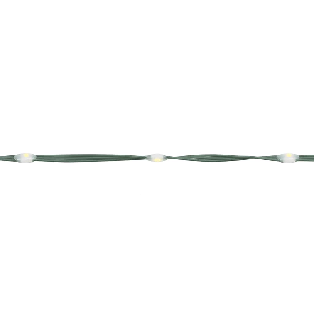 LED-juletræ 615 LED'er 404,5 cm koldt hvidt lys
