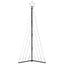 LED-juletræ 339 LED'er 187 cm varmt hvidt lys