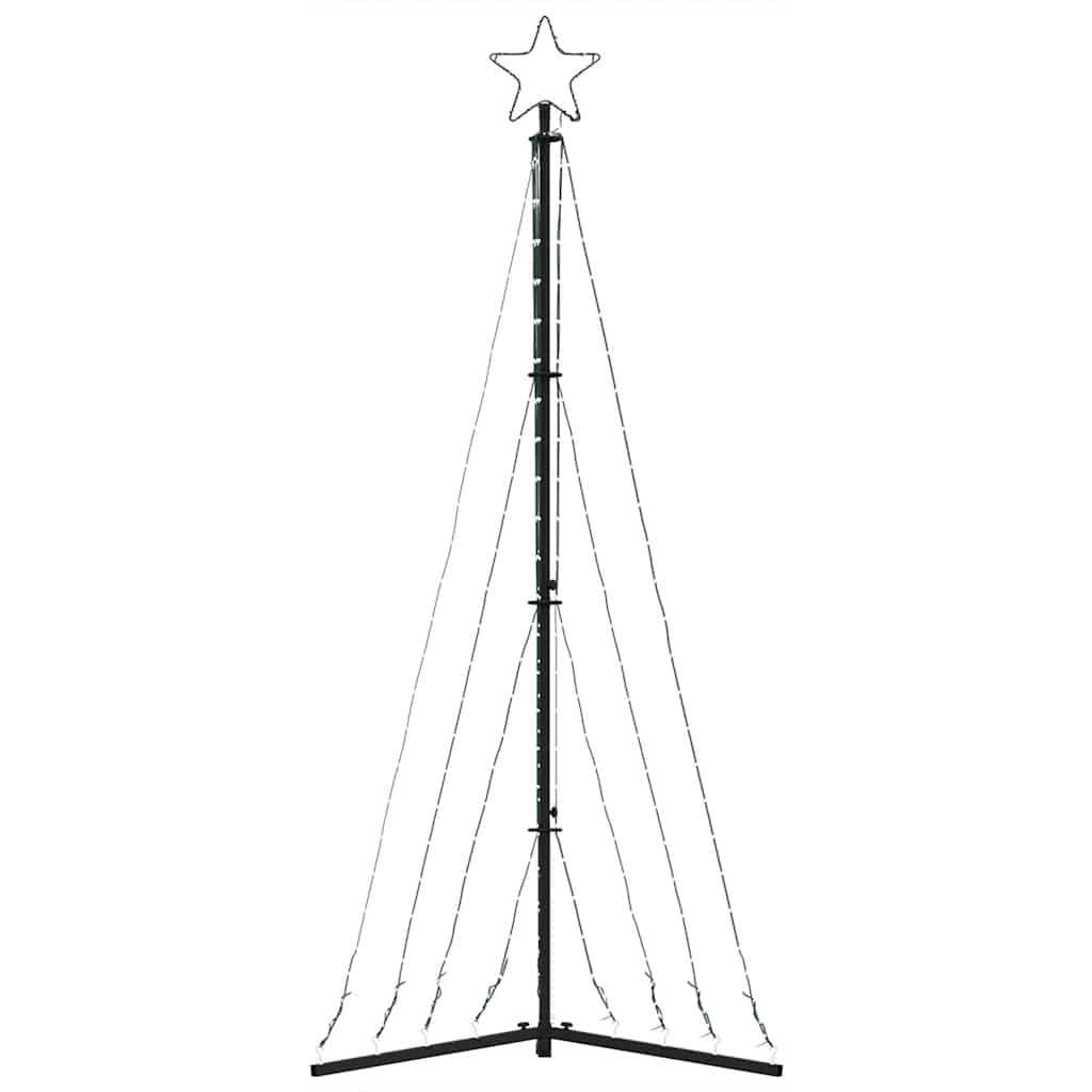 LED-juletræ 339 LED'er 187 cm varmt hvidt lys