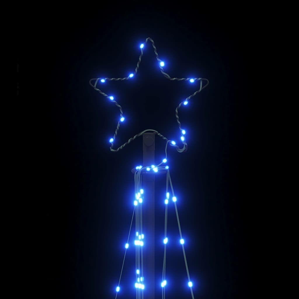 LED-juletræ 339 LED'er 187 cm koldt hvidt lys