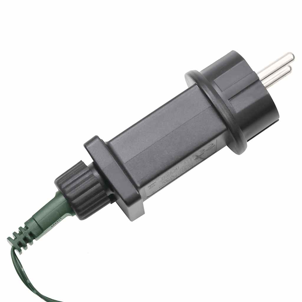 LED-juletræ 447 LED'er 250 cm varmt hvidt lys