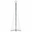 LED-juletræ 495 LED'er 300,5 cm varmt hvidt lys