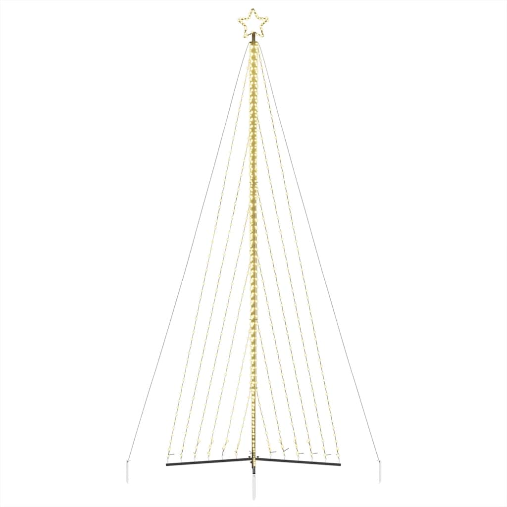 LED-juletræ 789 LED'er 476 cm varmt hvidt lys